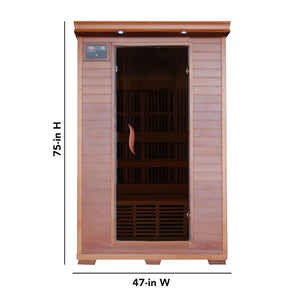 Radiant Western Cedar Sauna