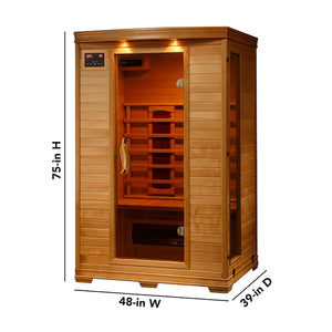 Hemlock Fir Wood Sauna