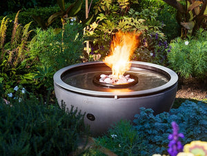 Home Heat | Dutton Creek Water Fire Pit With Stones