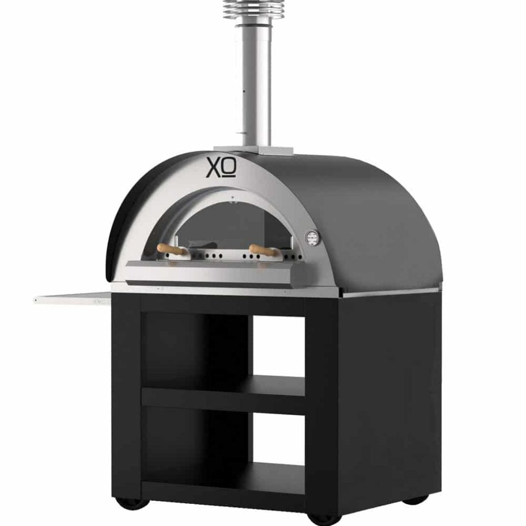 XO Pizza | Dallas Pizza Oven With Cart and Wood Storage